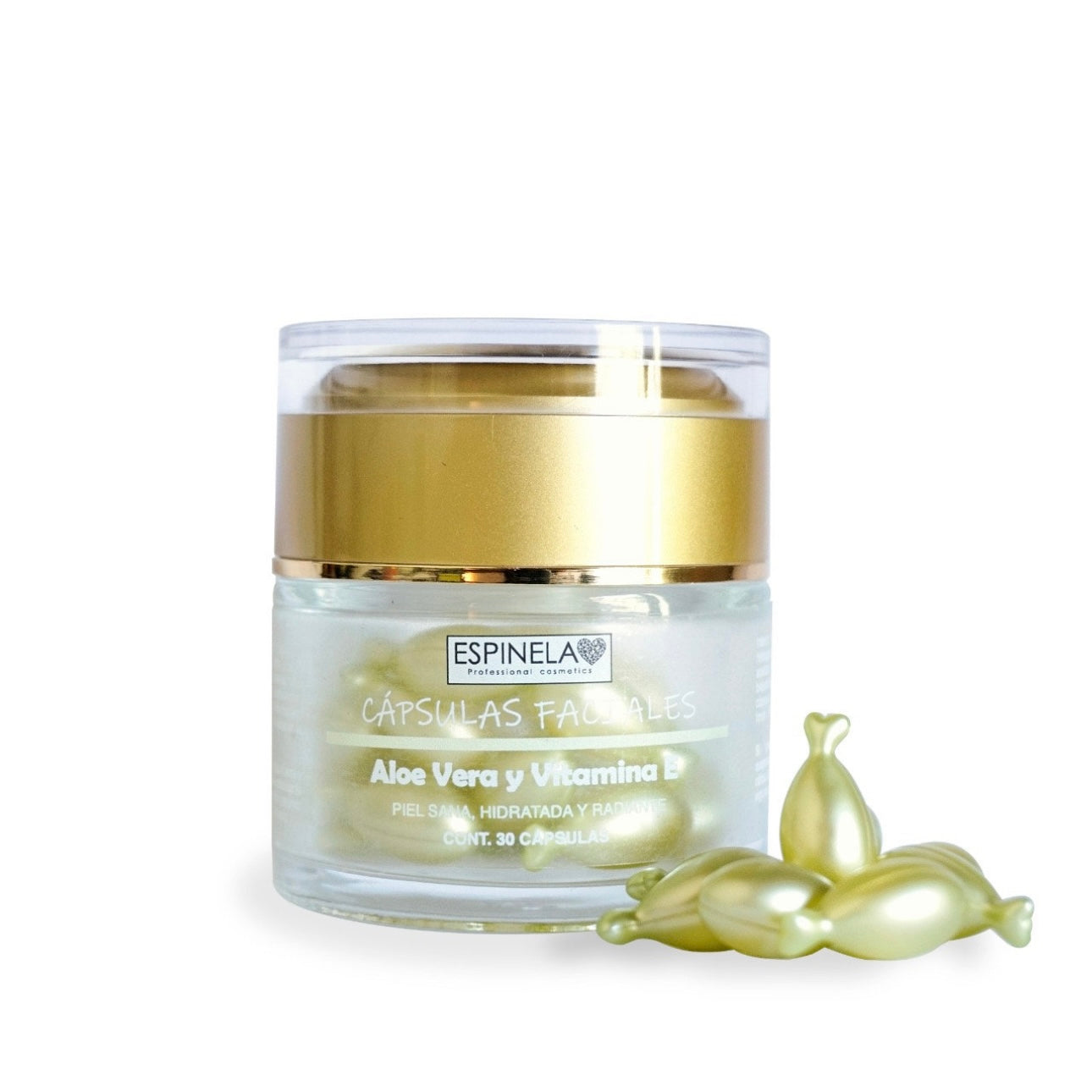 Cápsulas de aloe Vera + Vitamina E