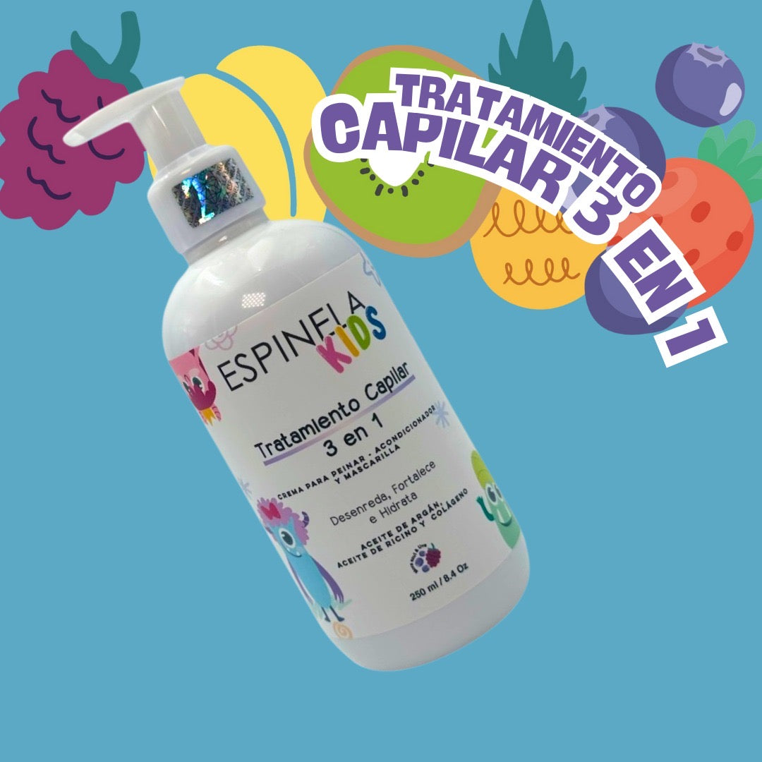Tratamiento capilar 3 en 1 Espinela Kids