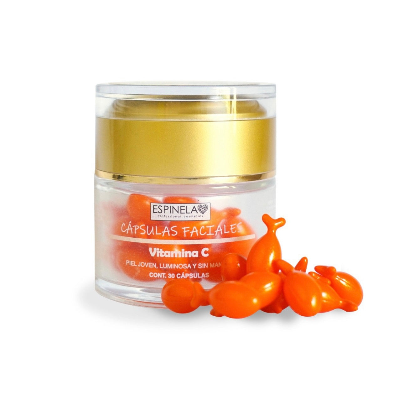 Cápsulas faciales vitamina c