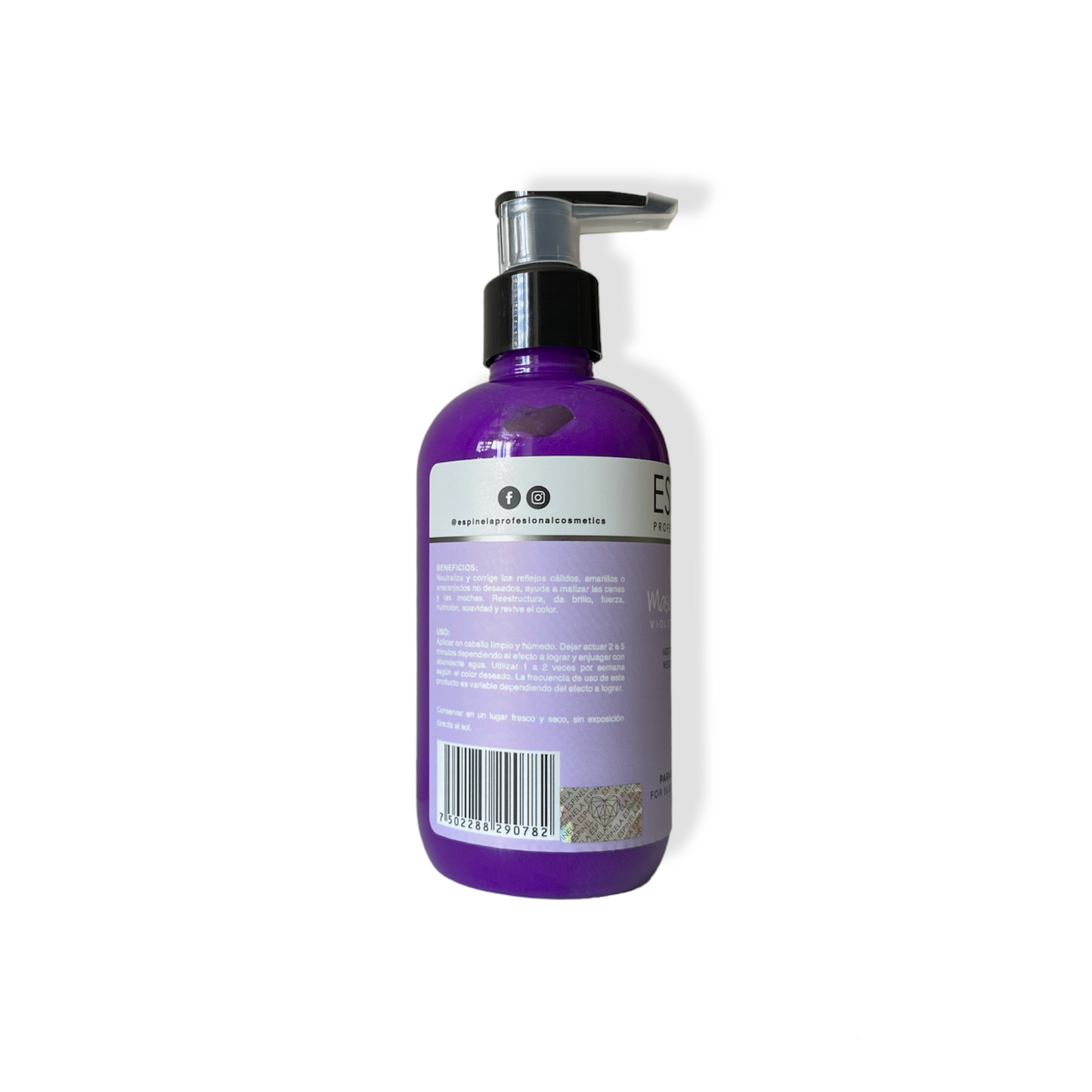Violet blond Mascarilla capilar matizante