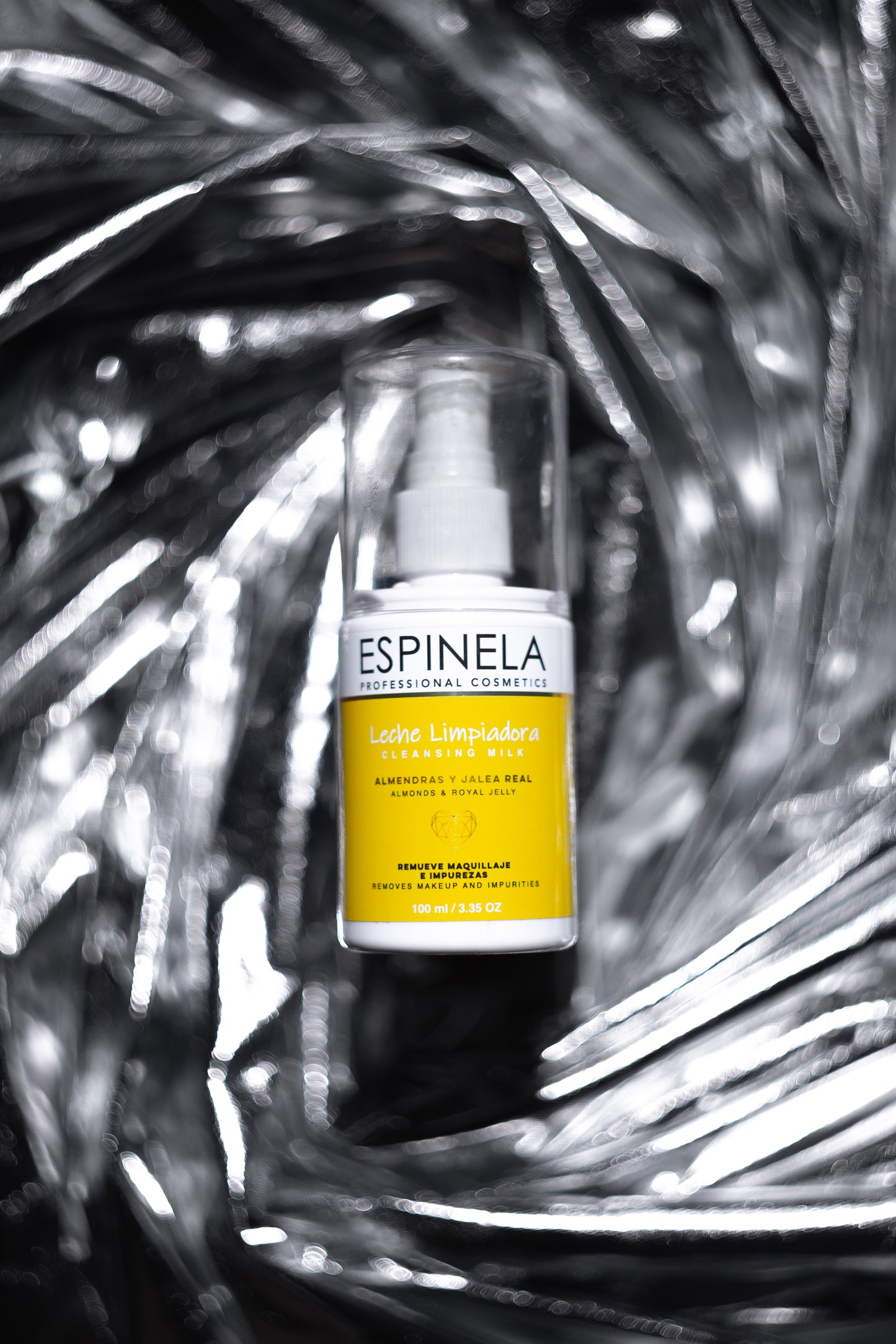 Leche limpiadora facial