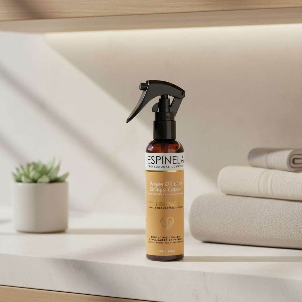 Argán oil elixir cirugía capilar