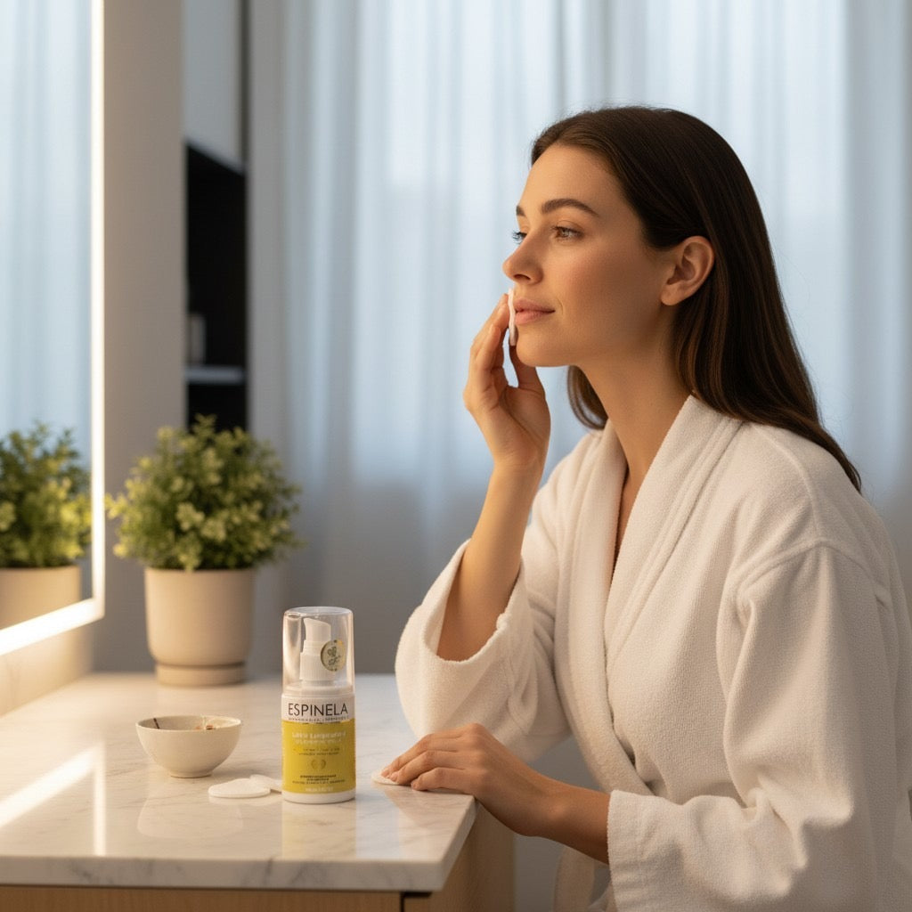 Leche limpiadora facial