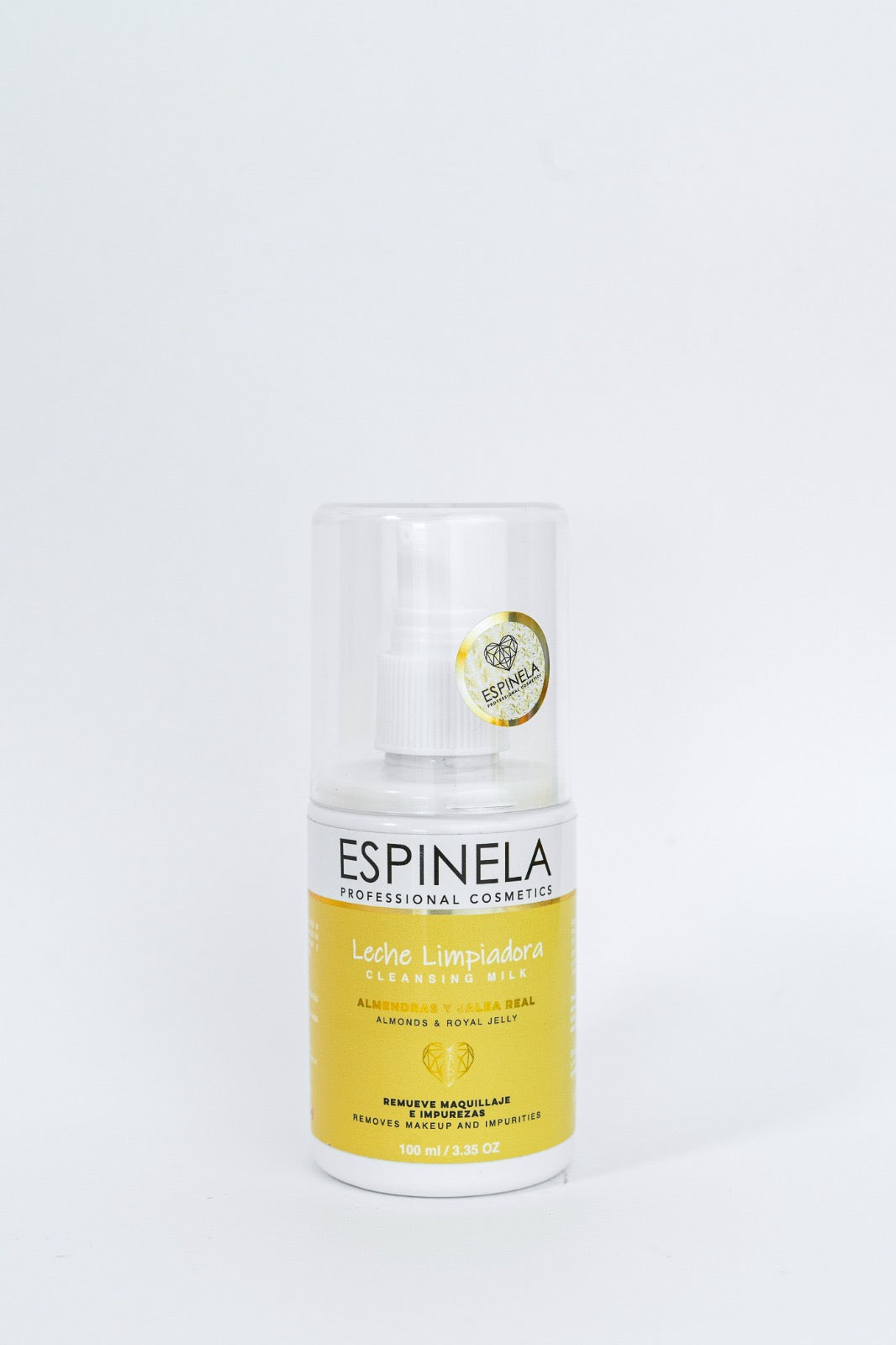 Leche limpiadora facial
