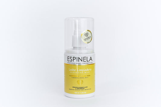 Leche limpiadora facial