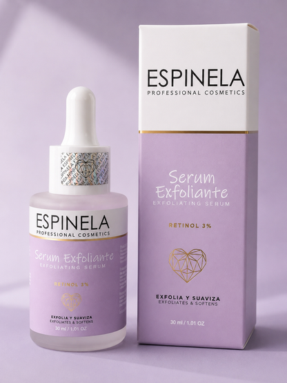 serum exfoliante 3% retinol